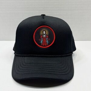Stephen Wilson Jr. Black Son of Dad Trucker Mesh SnapBack Hat OSFA